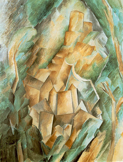 Castle at Roche-Guyon Georges Braque